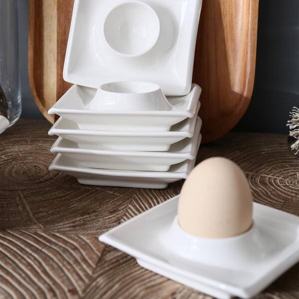 3pcs Silicone Egg Cup Holders Boiled Egg Serving Cups Creative