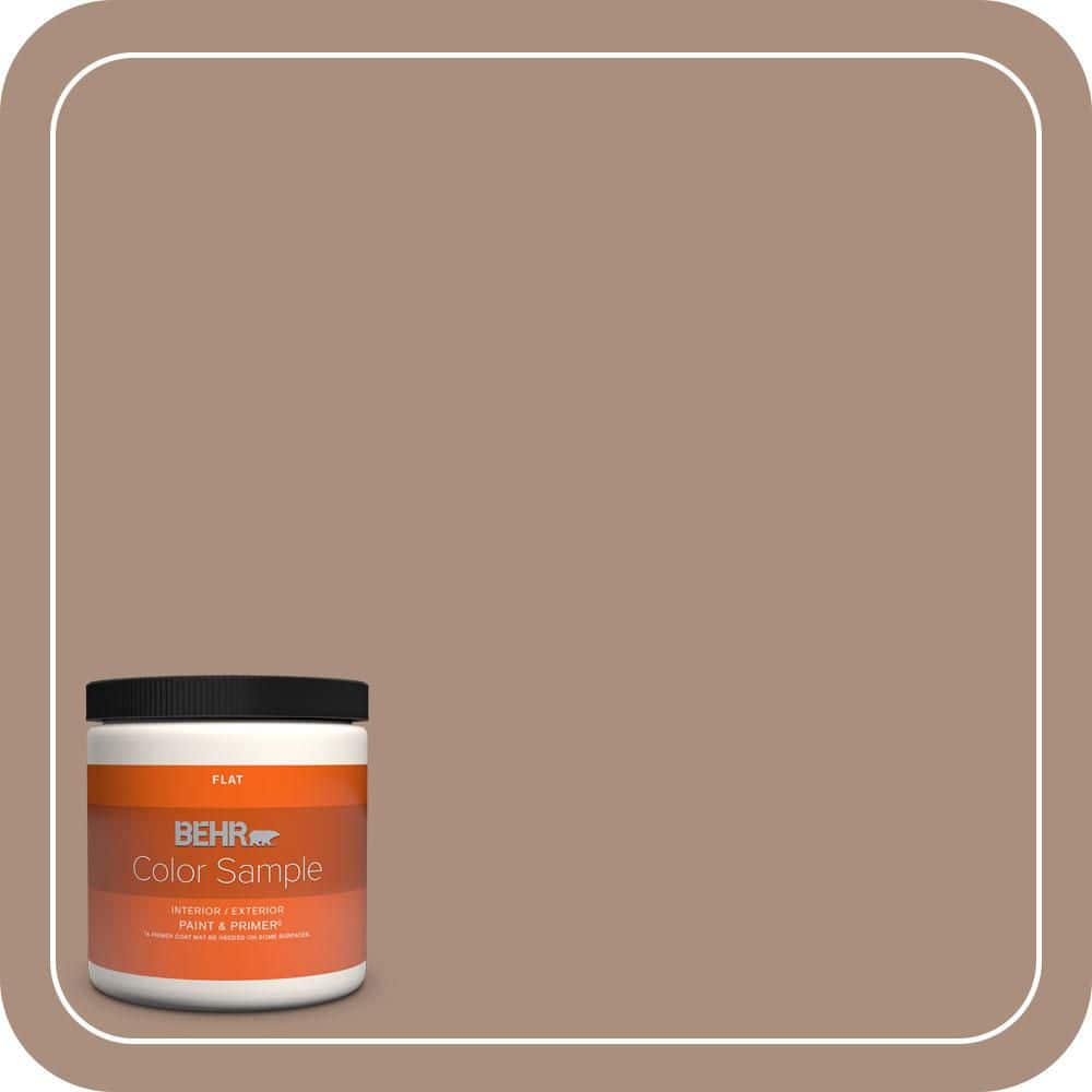 8 oz. #BNC-13 Cozy Cocoa Flat Interior/Exterior Paint & Primer Color Sample price history on PriceWatchPro
