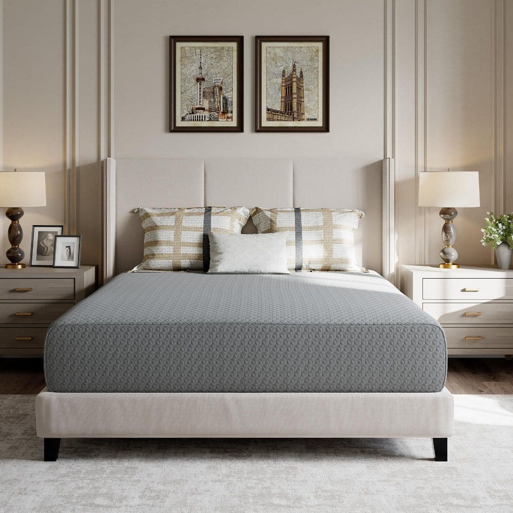 Full Size Medium Gel Memory Foam 12 in. Two-sided Mattress price history on PriceWatchPro