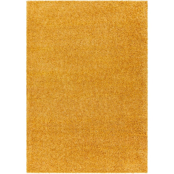 Livabliss Kosuge Mustard Modern 5 ft. x 7 ft. Indoor Area Rug