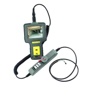 Video Inspection Camera with 3.5 in. LCD Display and Waterproof High-Performance Articulating Probe