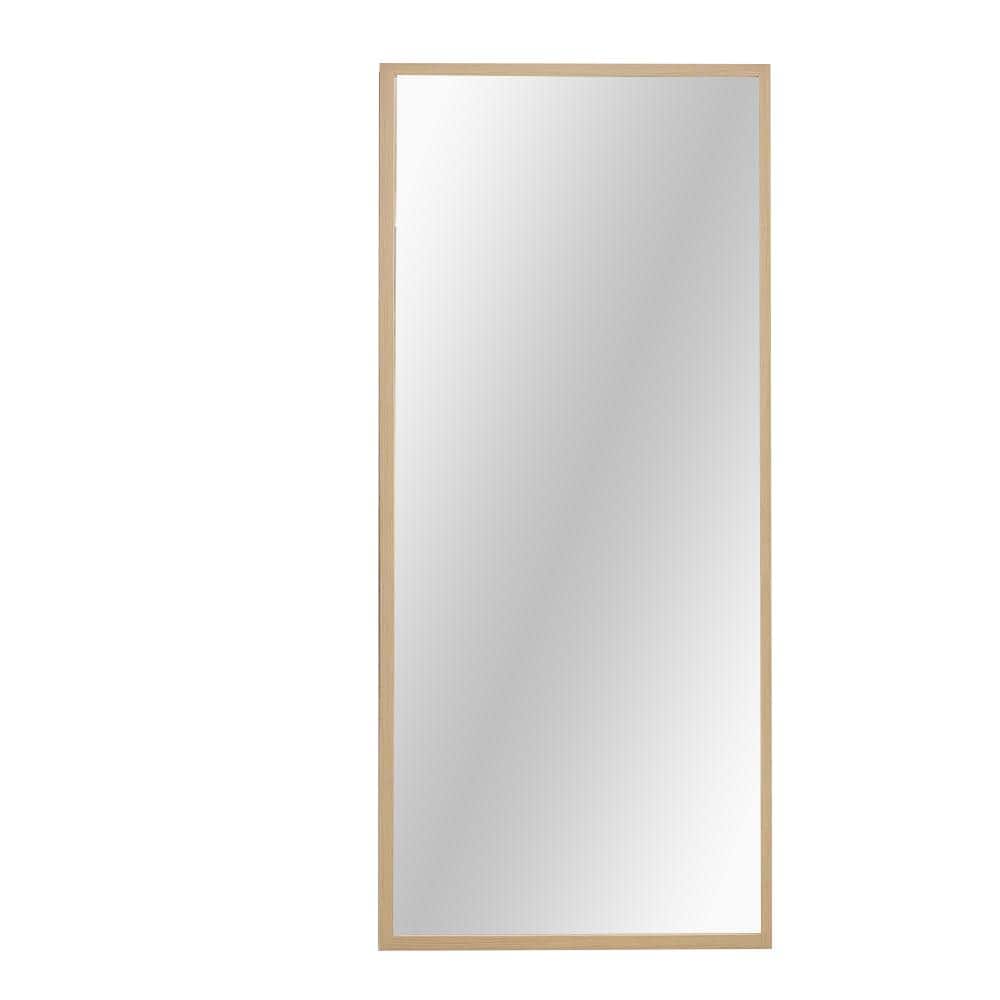 71 in. W x 31 in. H Framed Rectangular Full-Length Transparent Mirror for L