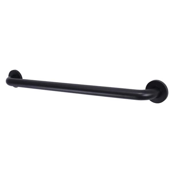 Kingston Brass Silver Sage 18 in. x 1-1/4 in. Grab Bar in Oil Rubbed ...