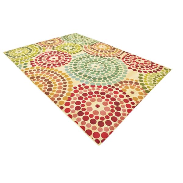 Outdoor Spark Beige 8' 0 x 11' 4 Area Rug