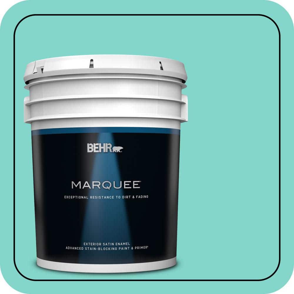 5 gal. Home Decorators Collection #HDC-MD-09 Island Oasis Satin Enamel Exterior Paint & Primer price history on PriceWatchPro