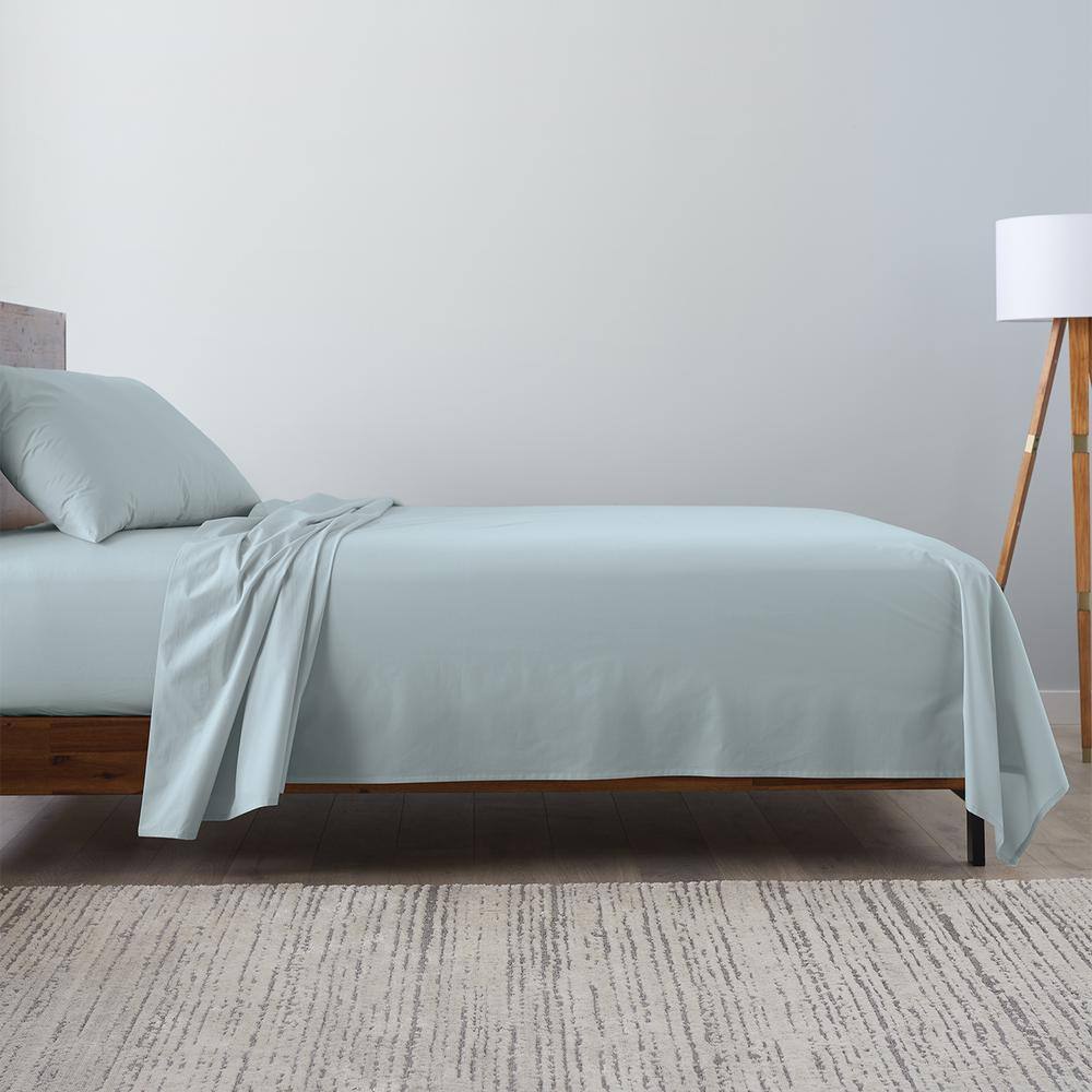 Aqua Twin Super Soft Triple Brushed Microfiber Sheet Set
