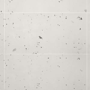 Bryant Ice White 23.4 in. x 47 in. Matte Porcelain Cement Look Floor and Wall Tile (15.49 sq. ft./Case)