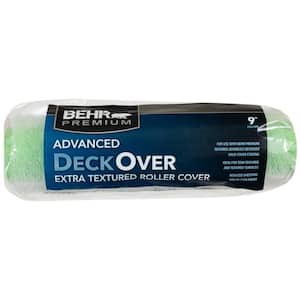 9 in. x 1/2 in. Nap Extra Textured DeckOver Polyester Roller Cover