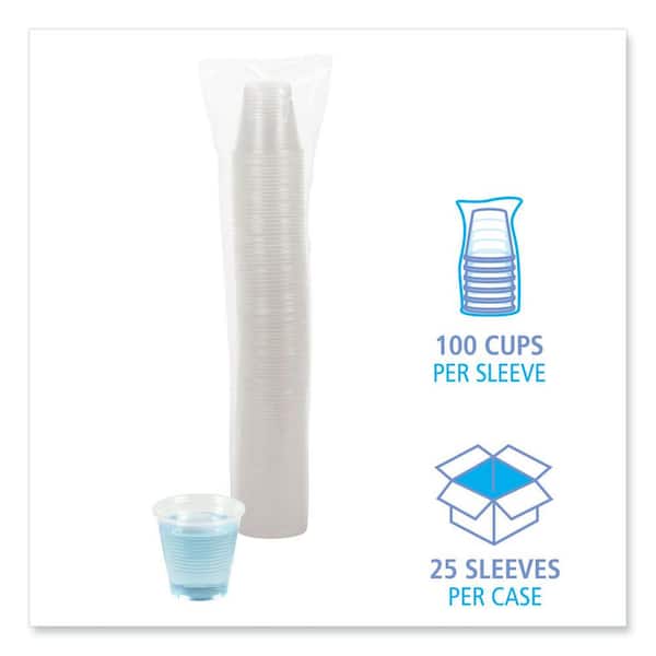 Boardwalk Translucent Plastic Cold Cups, 5oz
