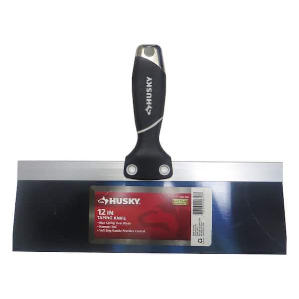 Husky 12 in. Soft Grip Tape Knife