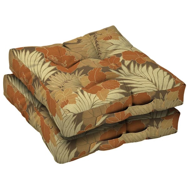 Arden St Barth Cocoa Deck Cushion (Set Of 2)-DISCONTINUED