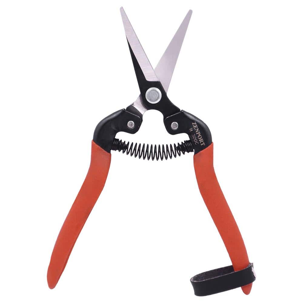【美品】THREE WEATHER 7.3￼inch ZENPORT:Zenport Harvest Shear, Long Curved Carbon Steel