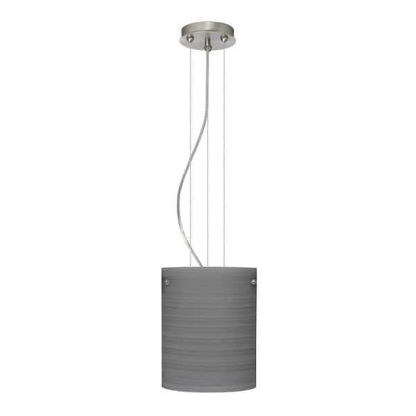 Filament Design Manhattan 1-Light Satin Nickel Pendant