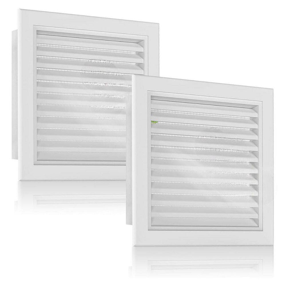 18x18 Square Aluminum Screened Gable Vents Paintable Stainable for Attics and Sheds 2 Pack price history on PriceWatchPro