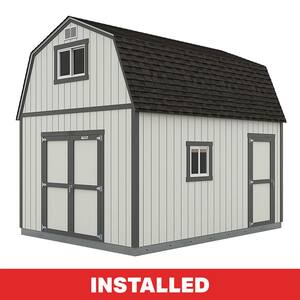 Professionally Installed Sundance Barn Style Wood Shed