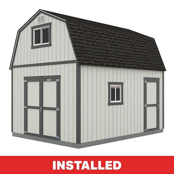 Tuff Shed Sundance Series Professionally Installed Barn Style Wood Shed