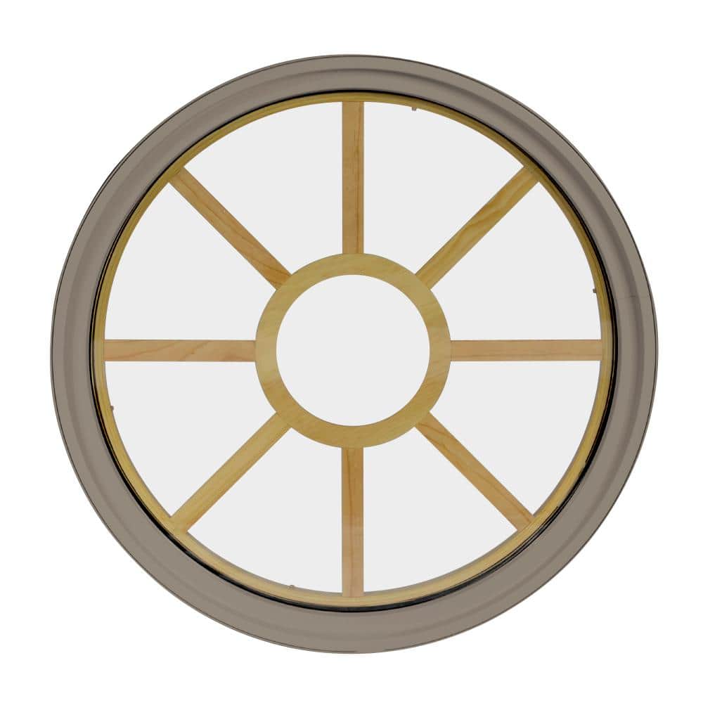 FrontLine 36 in. x 36 in. Round Sandston 4-9/16 in. Jamb 2-1/4 in ...