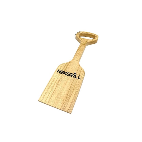 Nexgrill All Natural Wood Grill Scraper Tool 530-0202 - The Home Depot