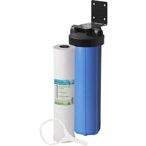 Whole House 1-Stage Water Filtration System High Capacity Carbon For All Purpose
