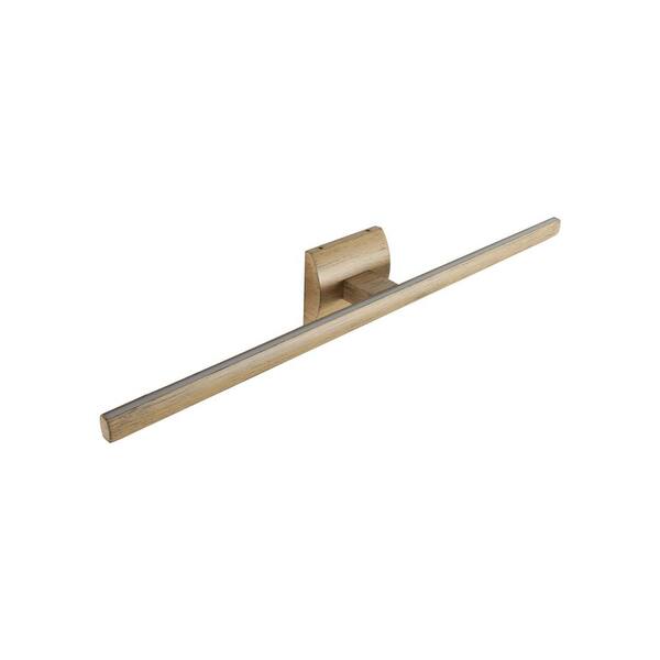 Golden Lighting - Vireo 4.5 in. Walnut LED Vanity Light Bar