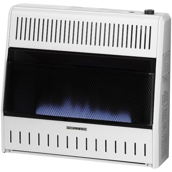 ProCom 27 in. Vent-Free Dual Fuel Blue Flame Gas Wall Heater