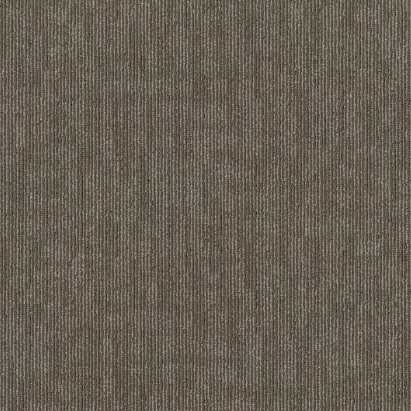 Moment-Concord-Brown Commercial/Residential 24 in. x 24 in. Glue-Down Carpet Tile Square (80 sq. ft.)