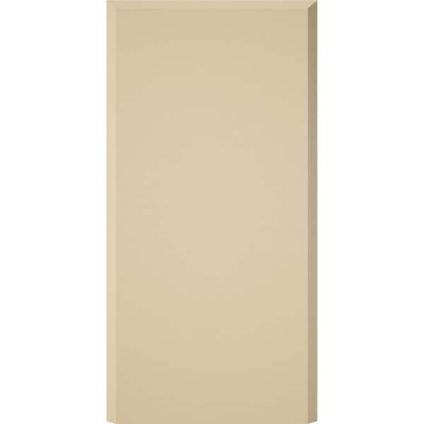 Ekena Millwork 5-in W x 10-in H x 1-in P Standard Foster Plinth Block with Beveled Edge (8-Pack)