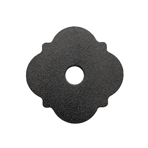 Outdoor Accents Mission Collection ZMAX, Black Powder-Coated Decorative Washer