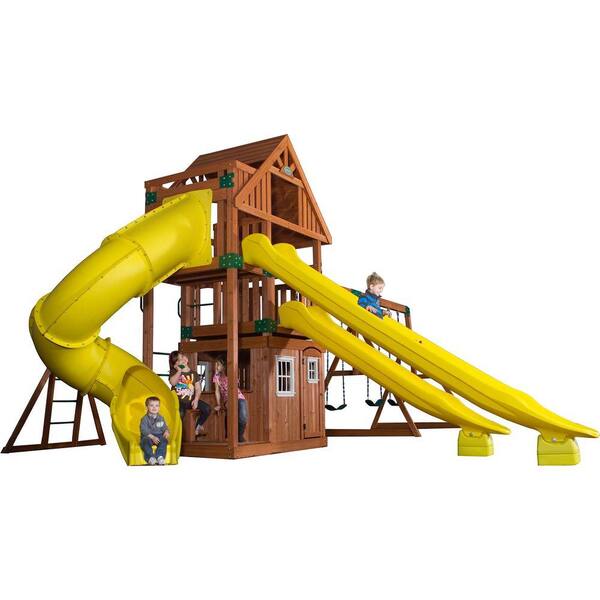 Backyard Discovery Traverse All Cedar Swing Set