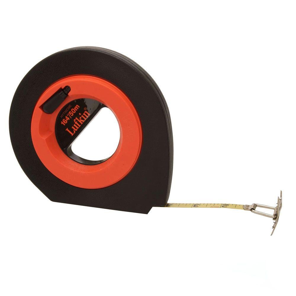 Lufkin 3/8 in. x 164 ft. Hi-Viz Orange Speedwinder Steel Long Tape Measure price history on PriceWatchPro