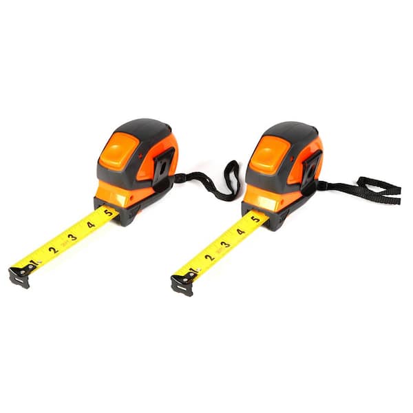 WEN 25 ft. Tape Measure with Automatic Brake and Dual-Release Triggers