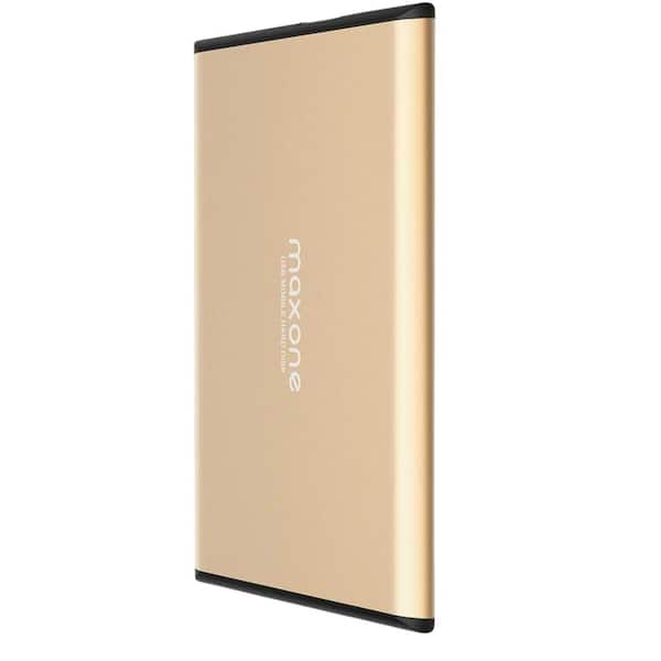 EKIEUDL 1TB Ultra Slim Portable External Hard Drive 2.5" HDD-USB 3.0, Ultra-Fast Data Transfers for PC  and  Laptop, Gold