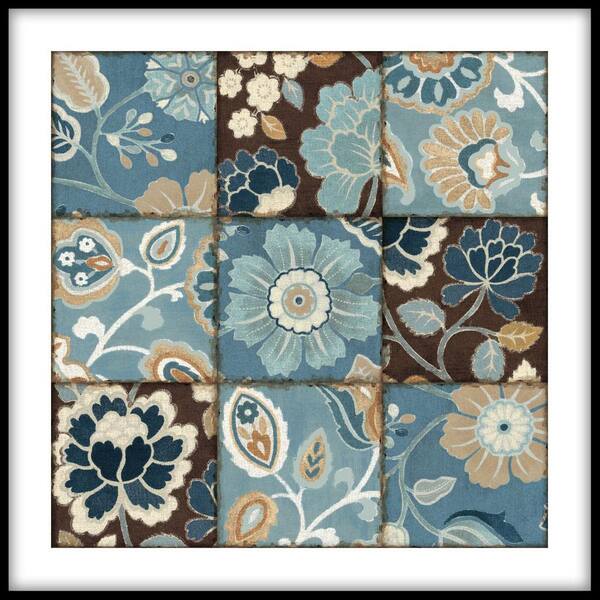 PTM Images 13.75 in. x 13.75 in. "Artisan Scroll I" Framed Wall Art
