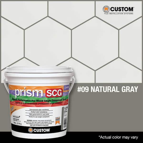 Prism SCG #09 Natural Gray 1 Gal. Ultimate Performance Pre-Mixed Single Component Grout