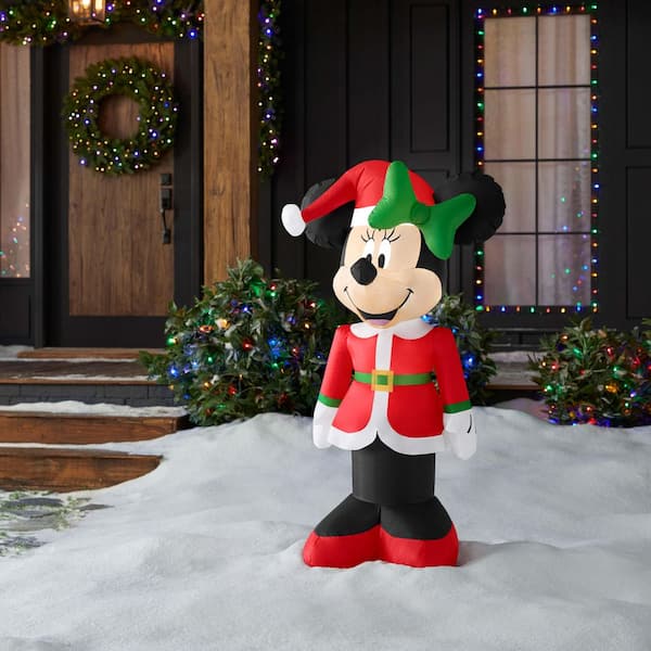 3.5 ft LED Minnie Airblown Inflatable