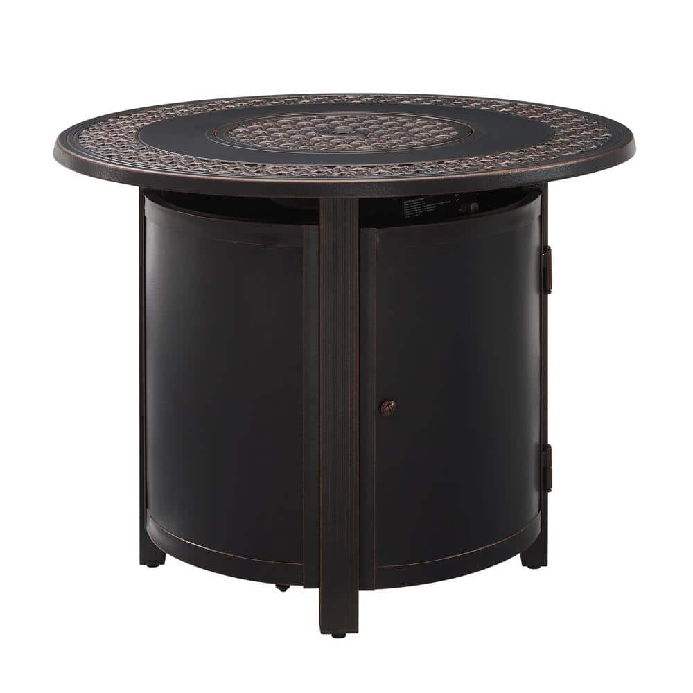 Franklin 34 in. W x 34 in. L Outdoor Propane Fire Pit