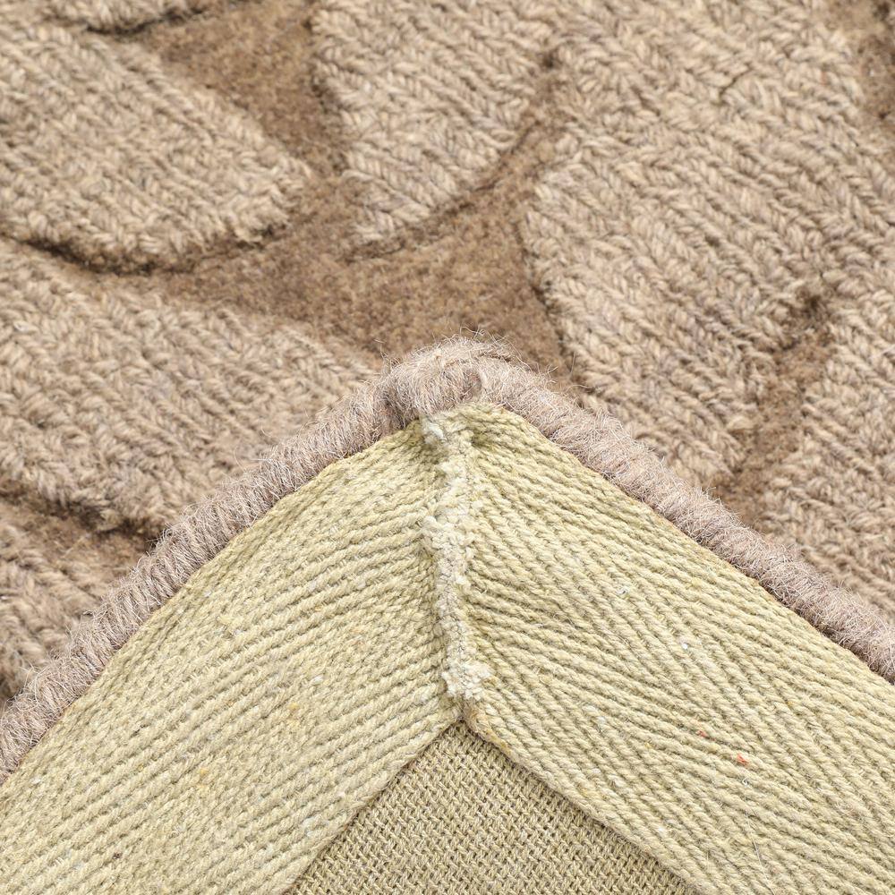 Handmade Floral Tufted Wool Area Rug 5' x 7', Easy Care