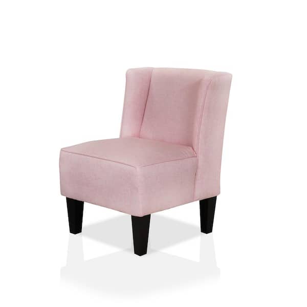 Furniture of America Bechlot Pink Upholstered Kids Chair
