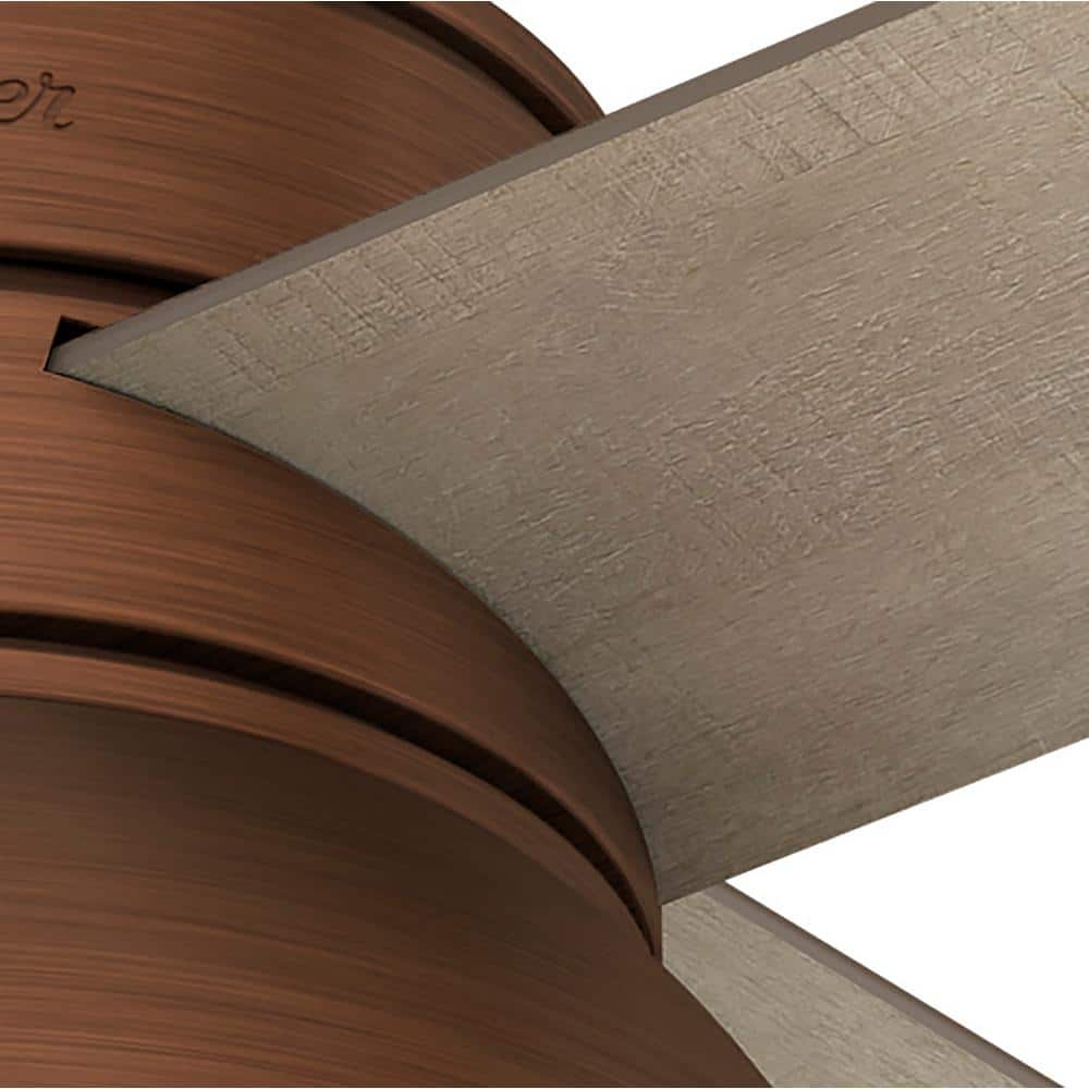 Loki Weathered Copper 36" LED Ceiling Fan with Reversible Blades