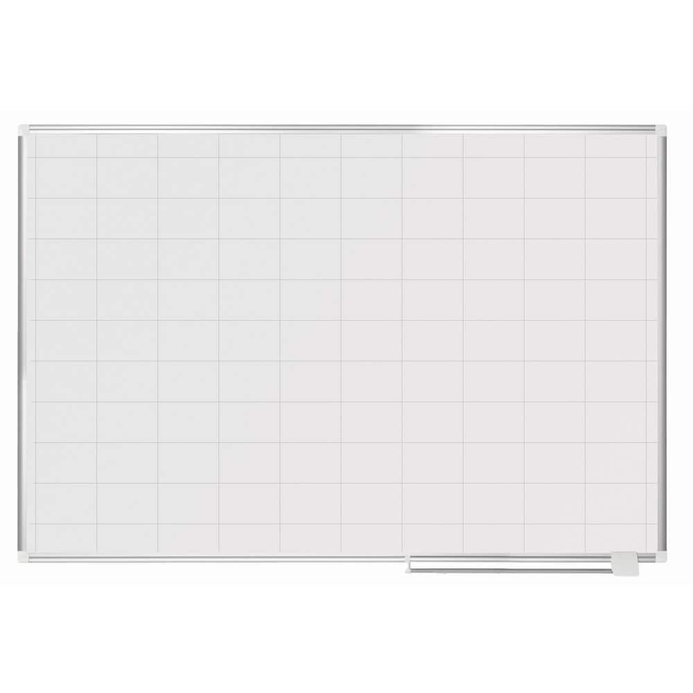 MasterVision Magnetic Steel Dry-Erase Planning Board