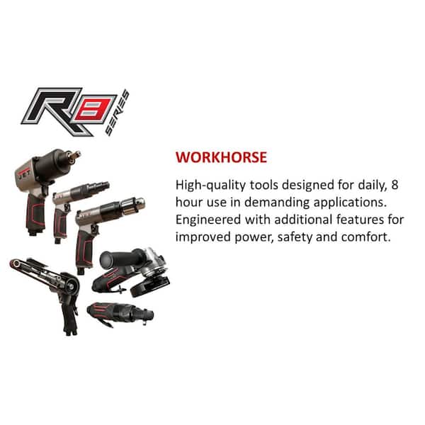 Jet 505107 R8 JAT-107, 1/2 in. Compact Impact Wrench - 3