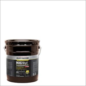 5 Gal. ROC Alkyd V7400 Direct-to-Metal High Gloss White Interior/Exterior Enamel Paint