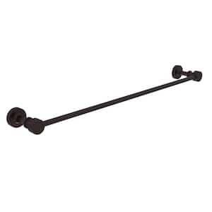 Foxtrot Collection 30 in. Towel Bar in Antique Bronze