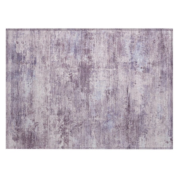 Chantille Machine Washable Indoor/Outdoor Abstract ACN2370 Lavender 2 ft. x 3 ft. Accent Rug