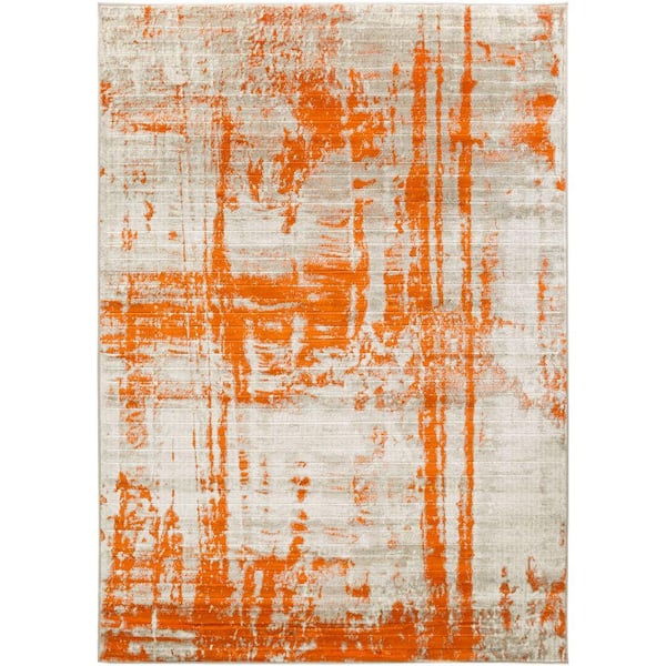 Artistic Weavers Gydlo Burnt Orange 5 ft. x 8 ft. Indoor Area Rug