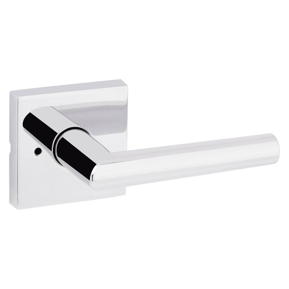 Milan Polished Chrome Square Bed/Bath Reversible Door Lever price history on PriceWatchPro