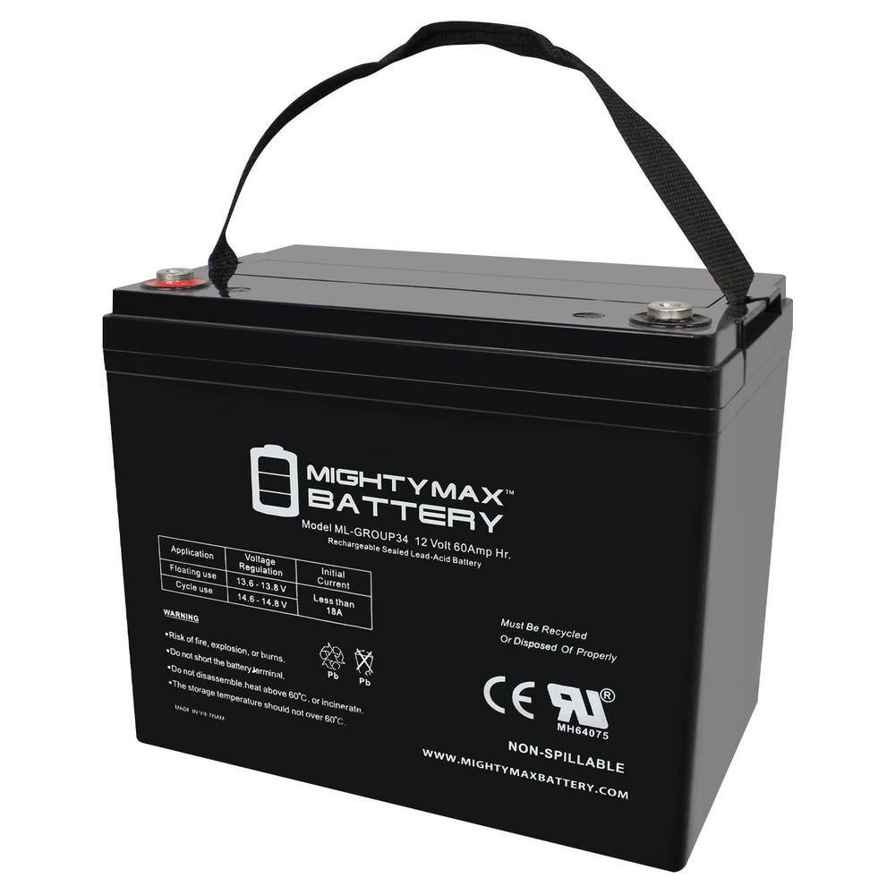 MIGHTY MAX BATTERY 12-Volt 8Ah Razor E300 E 300 13113640 Electric