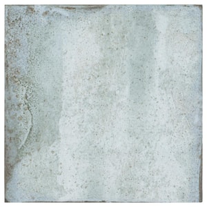 Poise Moss Pale Green Matte 8 in. x 8 in. Smooth Square Porcelain Floor and Wall Tile (10.76 sq. ft./Case)