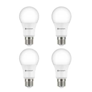 60-Watt Equivalent A19 Dimmable Energy Star LED Light Bulb Bright White (4-Pack)