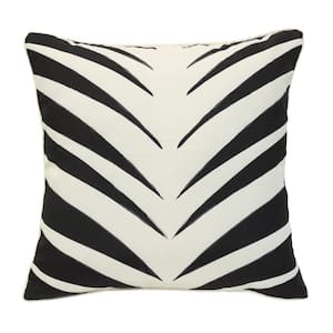 Ebony Outdoor Pillow Throw Pillow in Multi 18 x 18 - Includes 1-Throw Pillow
